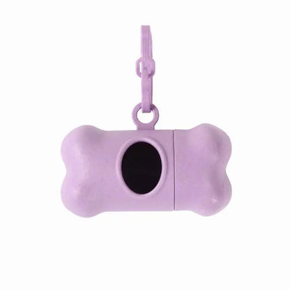 Pet Poop Bags Dispenser Walk-Dog Garbage Bag Box Pet Waste Disposal Holder Dispensers Poop Bags Set Trash Cleaning Supplies