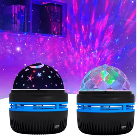 Proyector de Galaxia RGB con Luz de Estrellas y Mando a Distancia